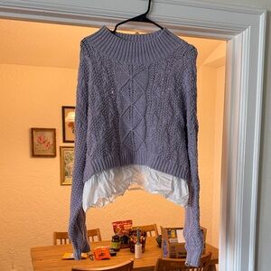 Maeve Women's Purple Sweater